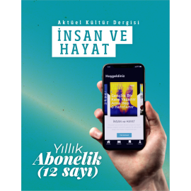 İNSAN VE HAYAT 12 SAYI (YILLIK DİJİTAL ABONELİK)