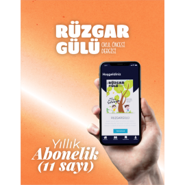 RÜZGAR GÜLÜ 11 SAYI (YILLIK DİJİTAL ABONELİK)